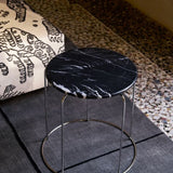 Wire Stool Marble Top