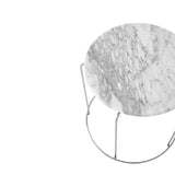 Wire Stool Marble Top