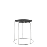 Wire Stool Marble Top