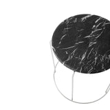 Wire Stool Marble Top