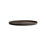 Aged Mirror Tray - Round