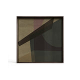 Angle Glass Tray - Square