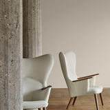 CH78 Mama Bear Chair in Ivory and Walnut
