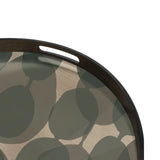 Connected Dots Glass Tray