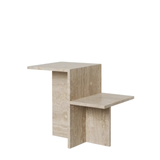 Mesa auxiliar distintiva (travertino)