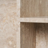 Mesa auxiliar distintiva (travertino)
