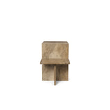 Mesa auxiliar distintiva (travertino)