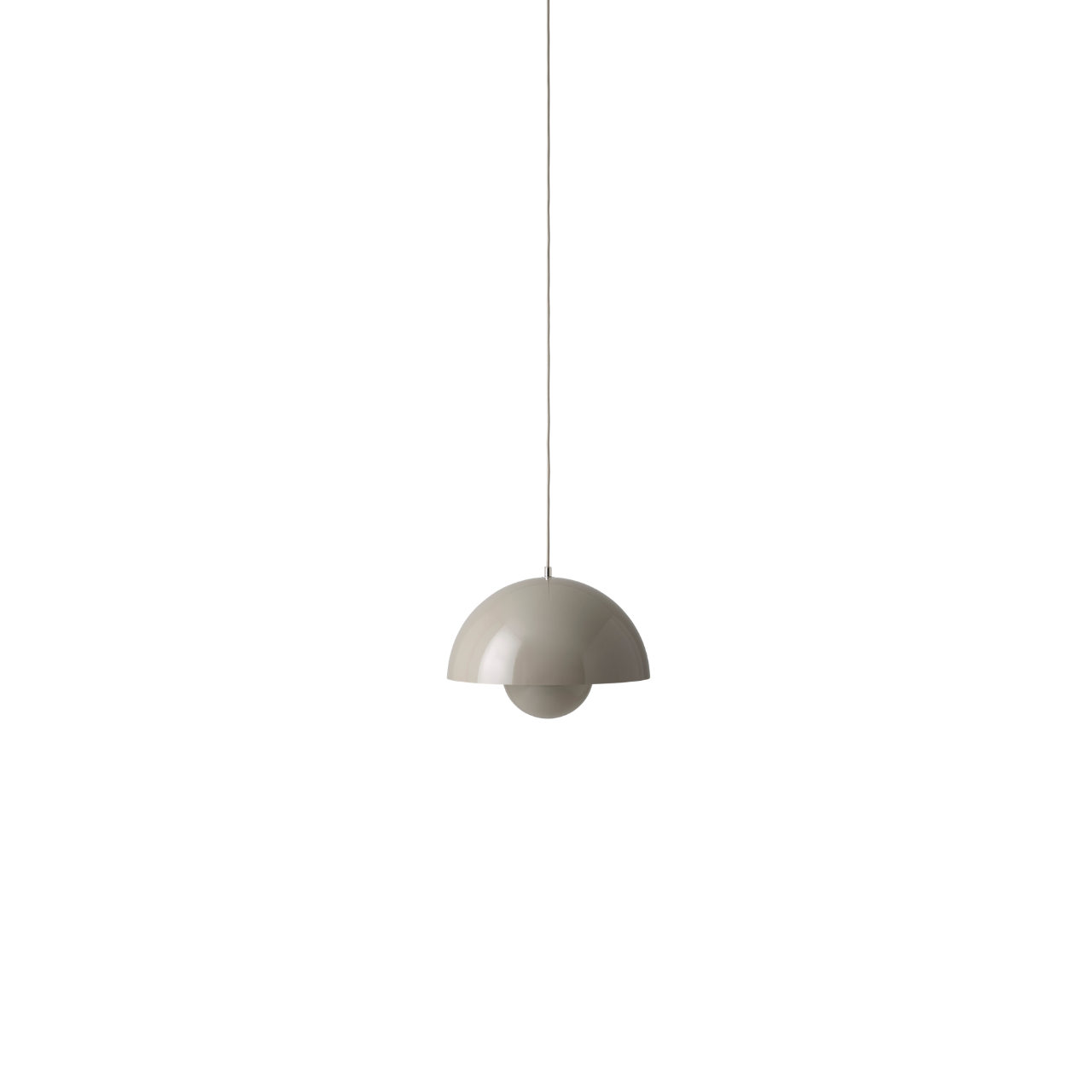 Flowerpot VP7 Pendant | Black & White Pattern