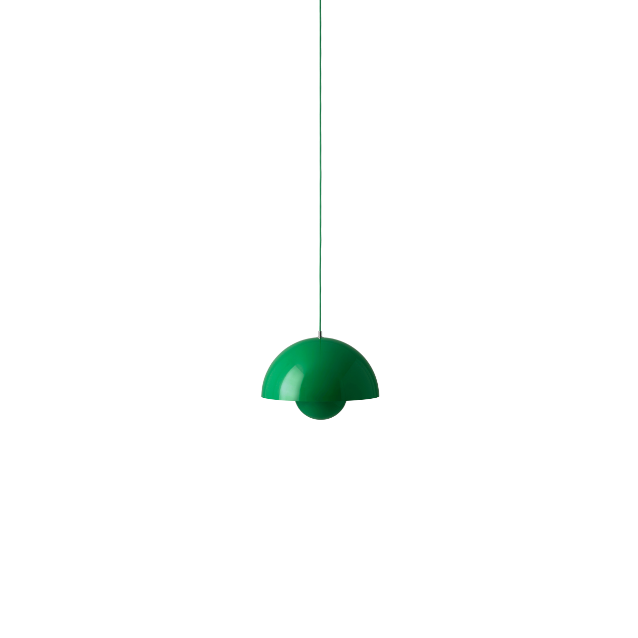Flowerpot VP7 Pendant | Black & White Pattern