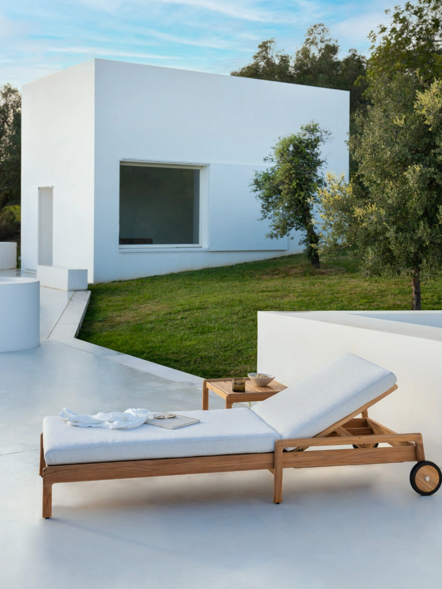 Jack Outdoor Adjustable Lounger Frame | Ethnicraft | Danish ...