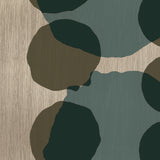 Layered Dots Glass Tray - Round