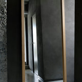 Light Frame Floor Mirror