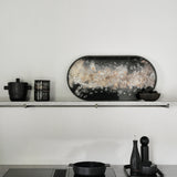 Organic Glass Tray - Oblong