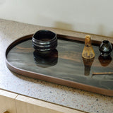 Organic Glass Tray - Oblong