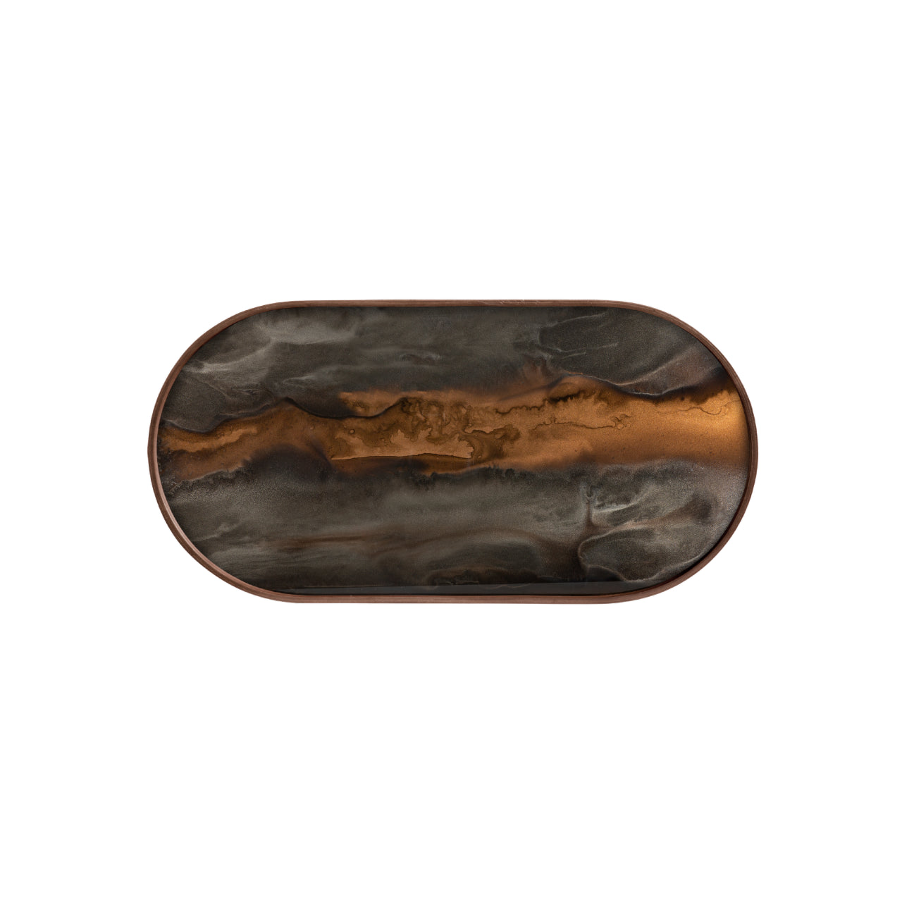 Organic Glass Tray - Oblong