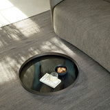 Organic Glass Tray - Round