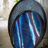 Organic Glass Tray - Round