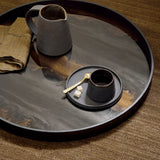 Organic Glass Tray - Round