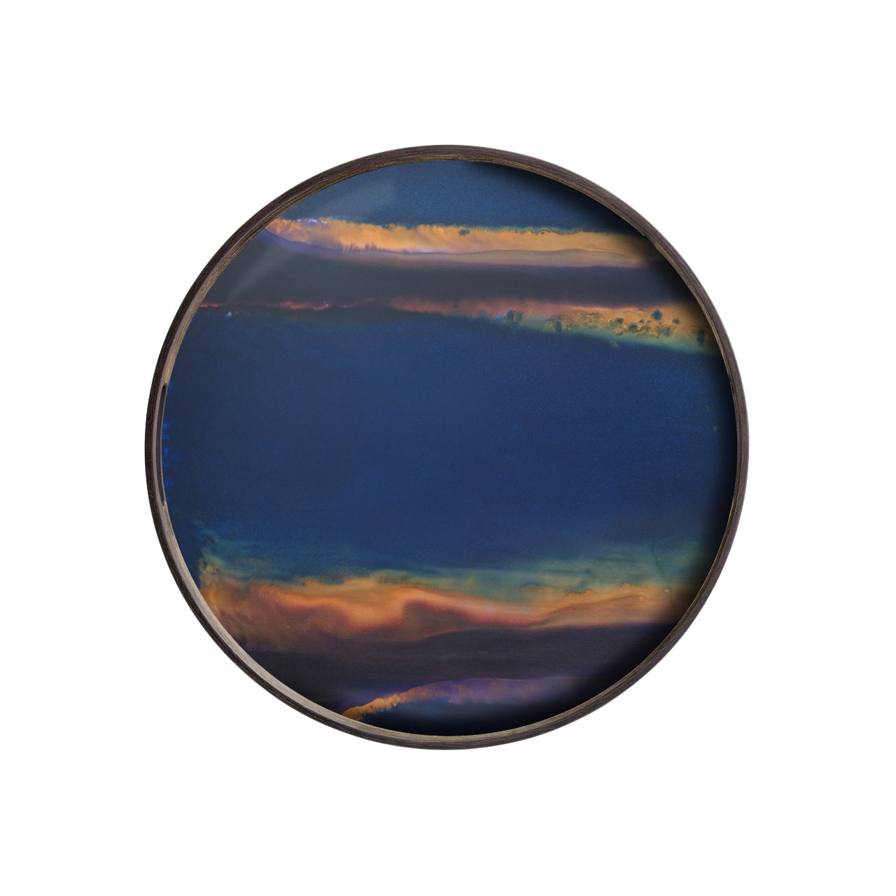 Organic Glass Tray - Round