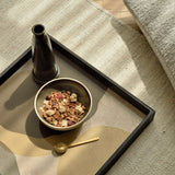 Overlapping Dots Glass Tray - Square