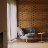 La silla Pelican de Finn Juhl, Gotland Sheepskin