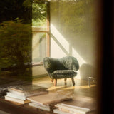 La silla Pelican de Finn Juhl, Gotland Sheepskin