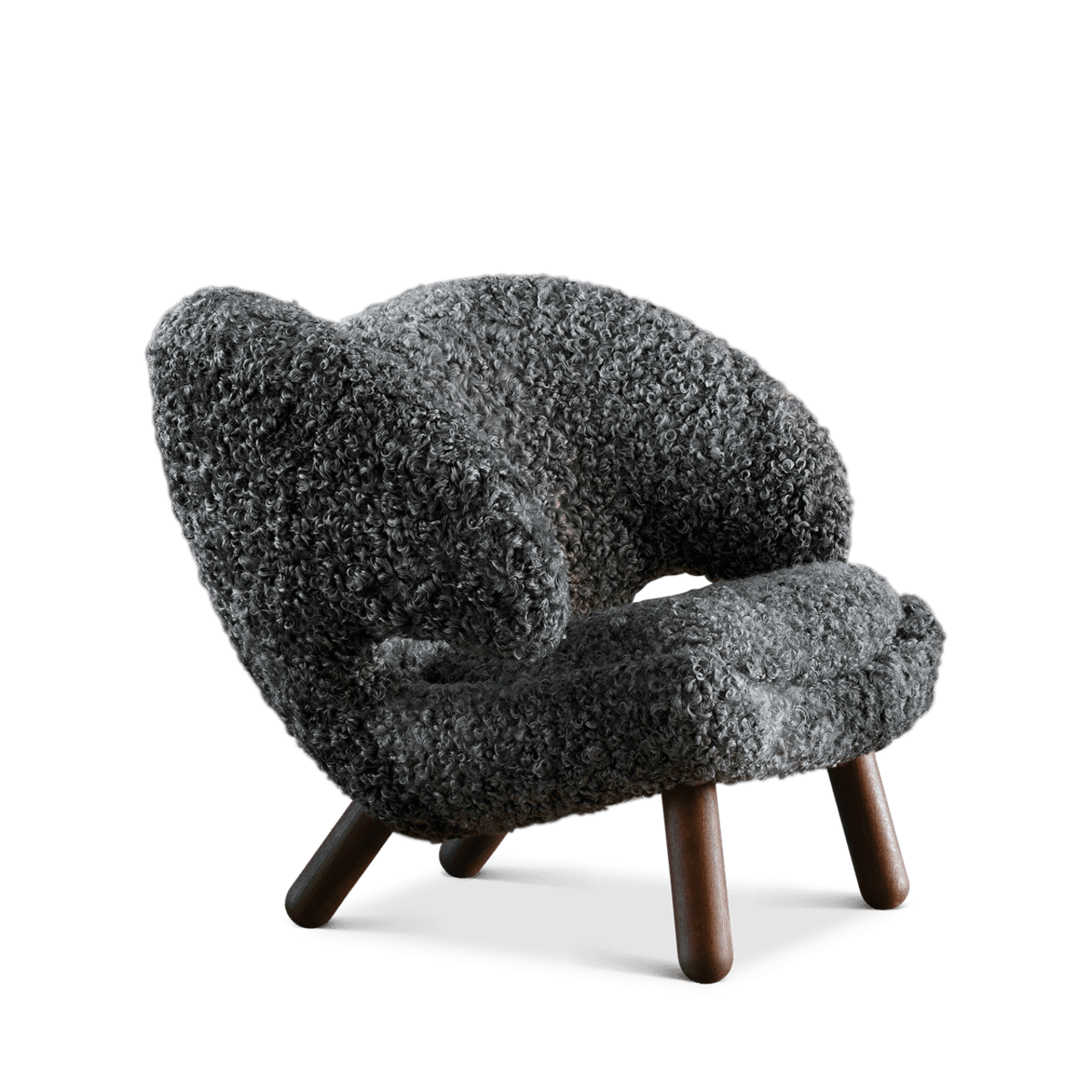 La silla Pelican de Finn Juhl, Gotland Sheepskin