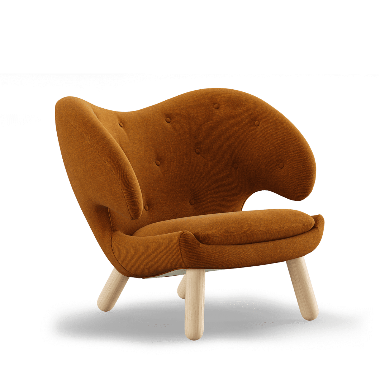 La silla Pelícano de Finn Juhl | Tela