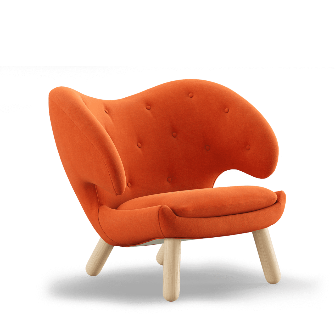 La silla Pelícano de Finn Juhl | Tela