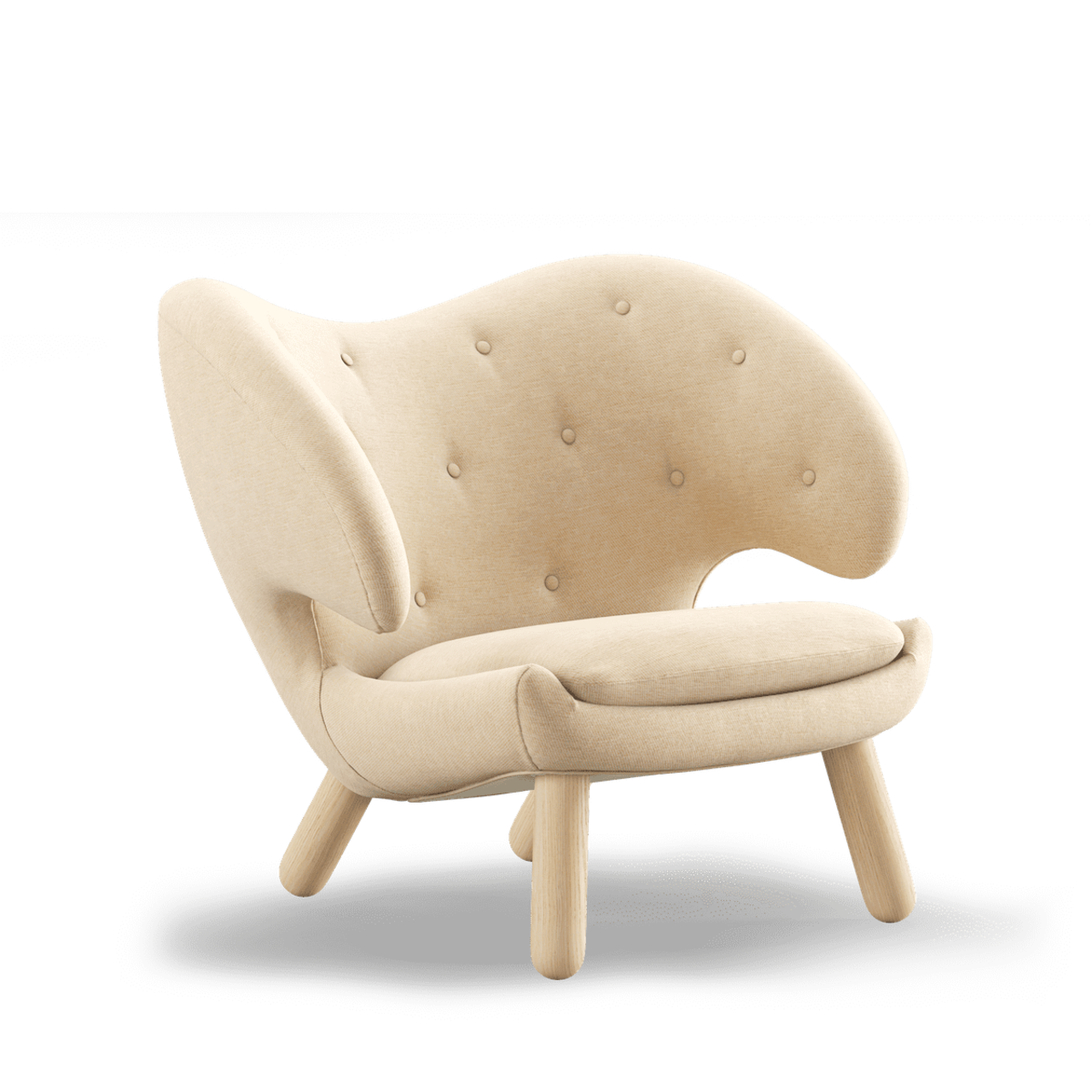 La silla Pelícano de Finn Juhl | Tela