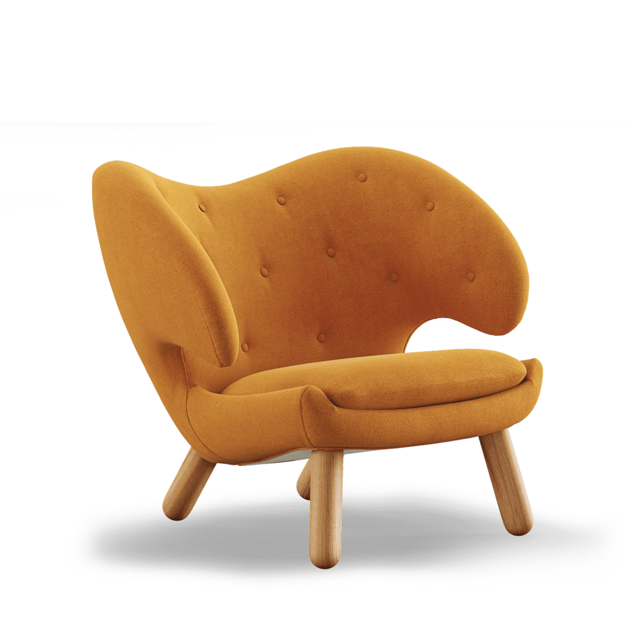 La silla Pelícano de Finn Juhl | Tela