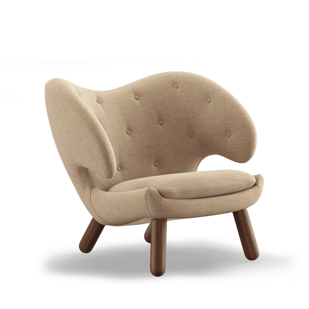 La silla Pelícano de Finn Juhl | Tela