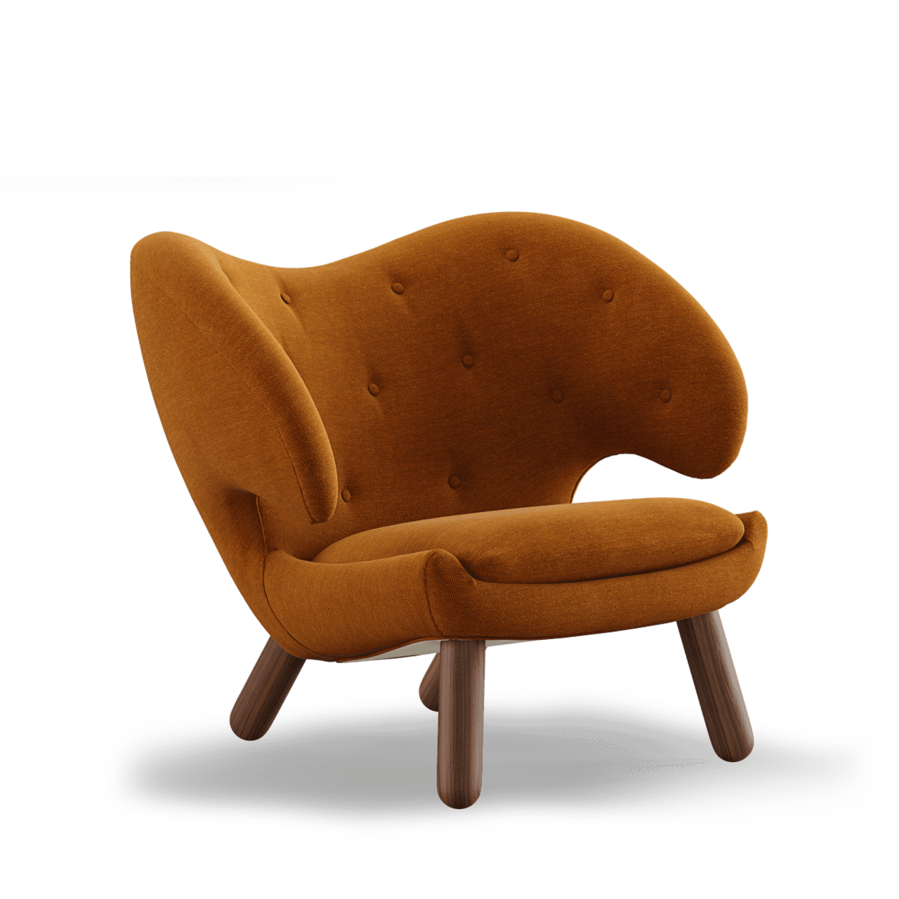 La silla Pelícano de Finn Juhl | Tela