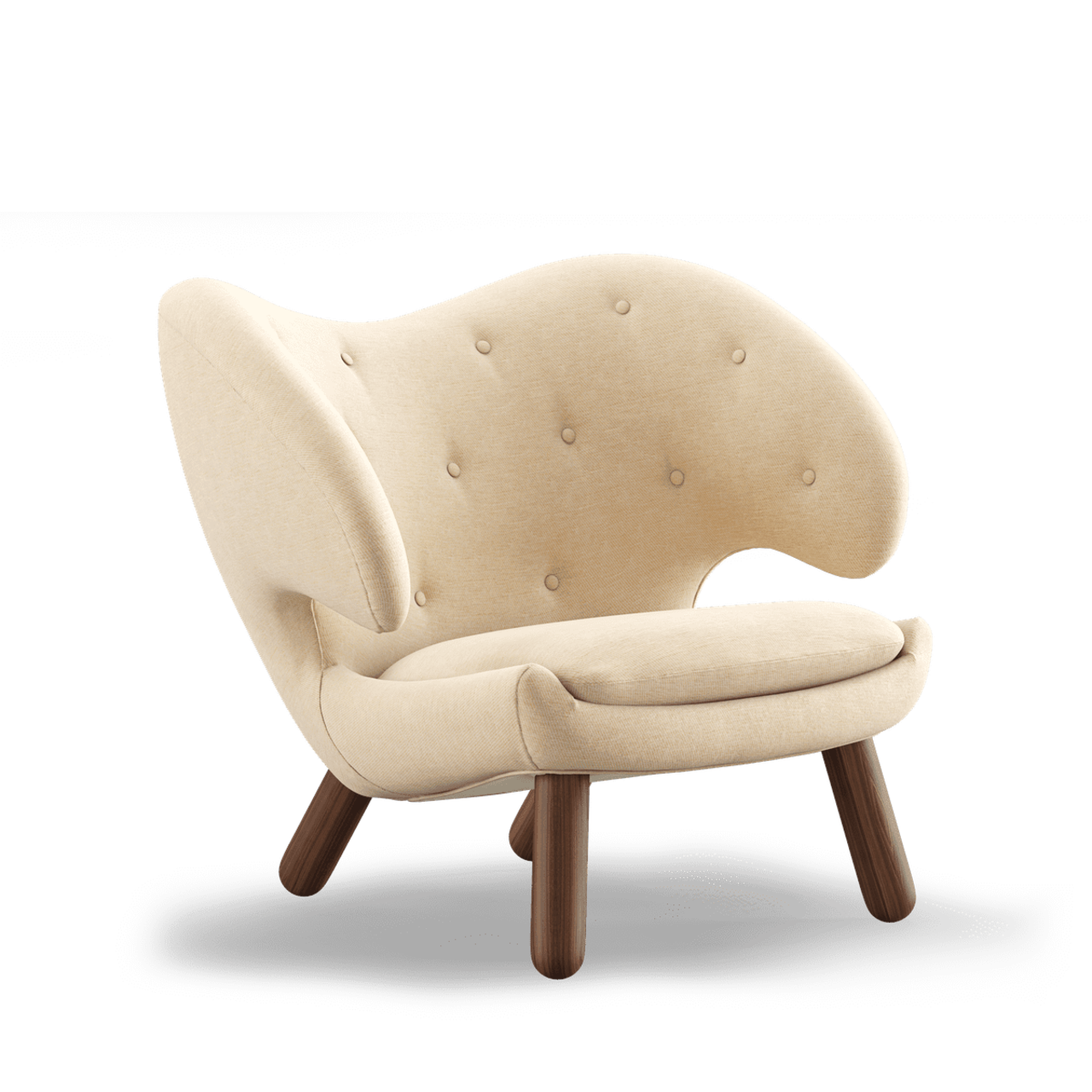 La silla Pelícano de Finn Juhl | Tela
