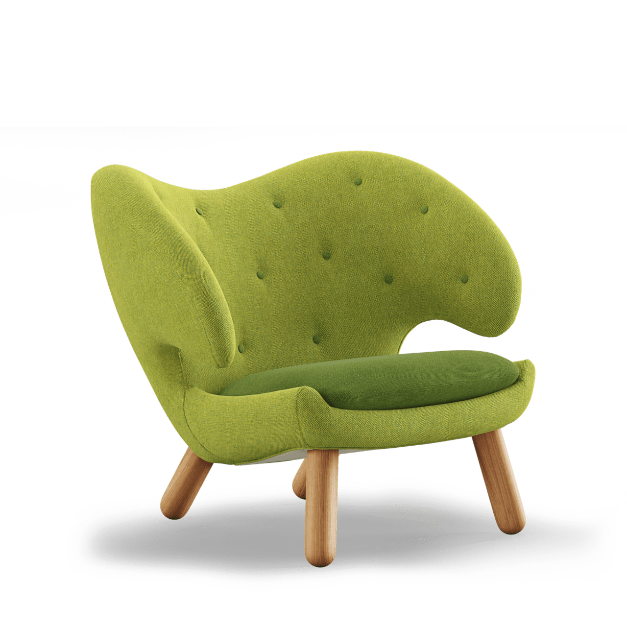 La silla Pelícano de Finn Juhl | Tela