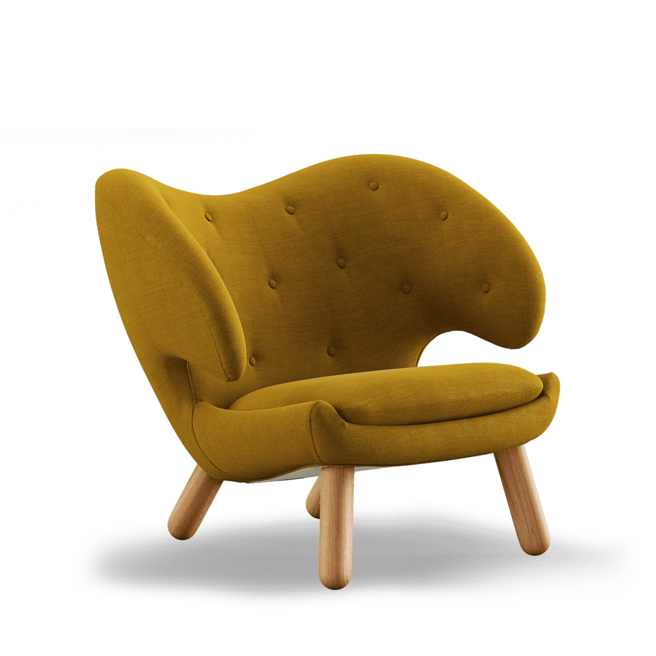 La silla Pelícano de Finn Juhl | Tela