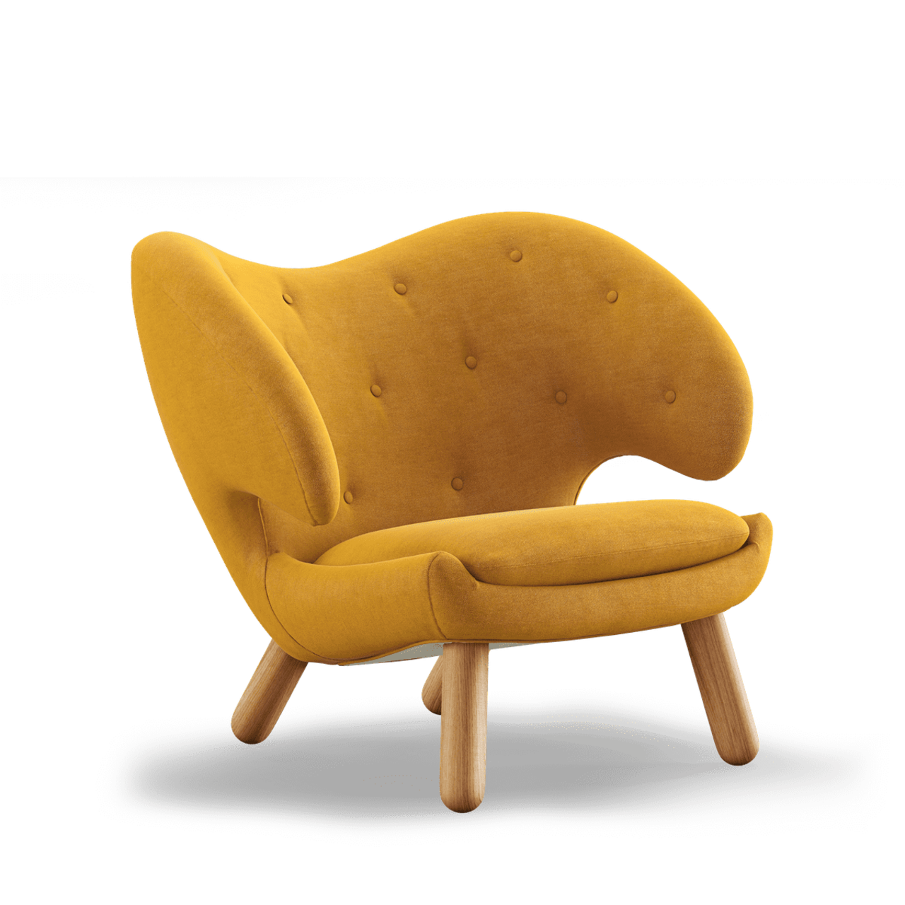 La silla Pelícano de Finn Juhl | Tela