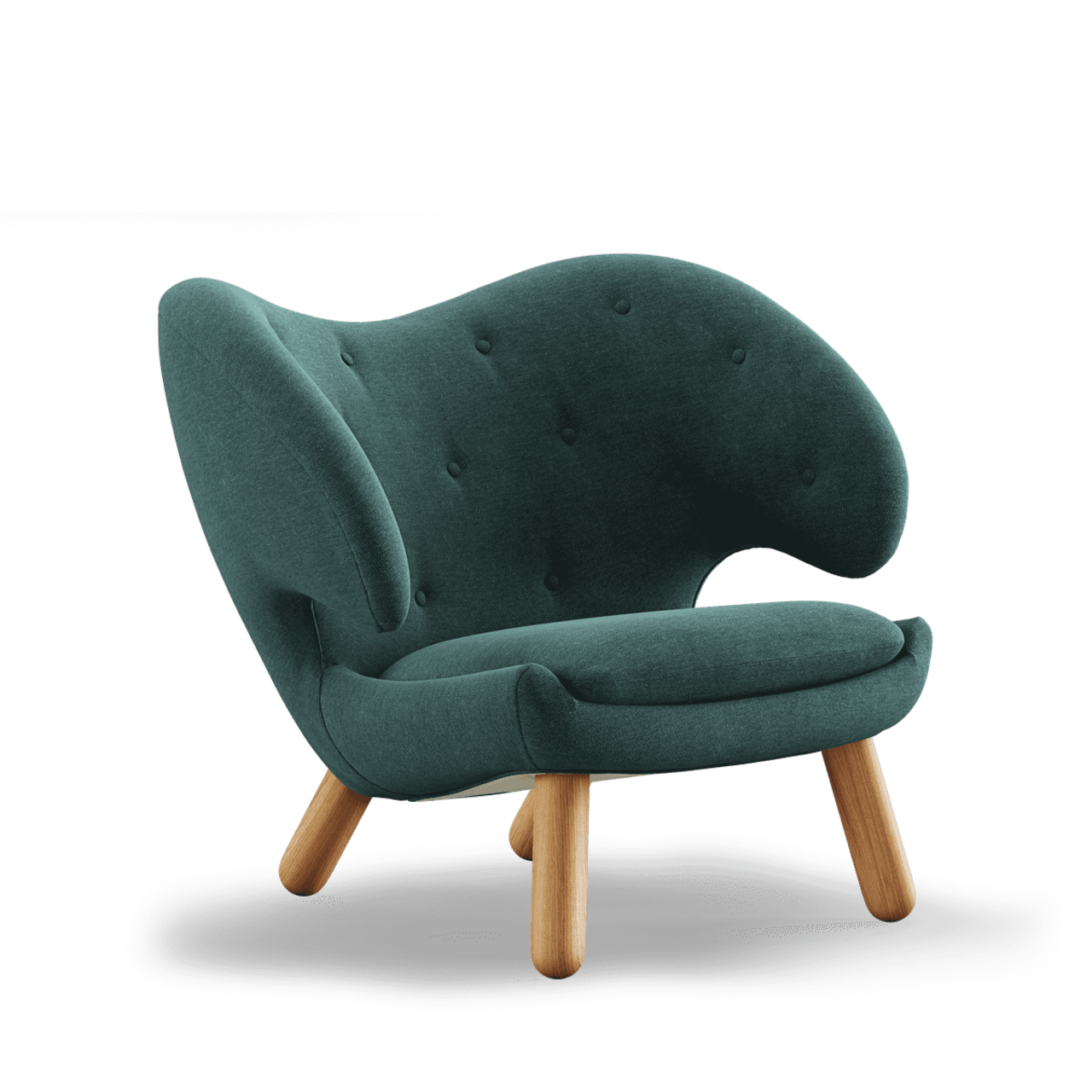La silla Pelícano de Finn Juhl | Tela