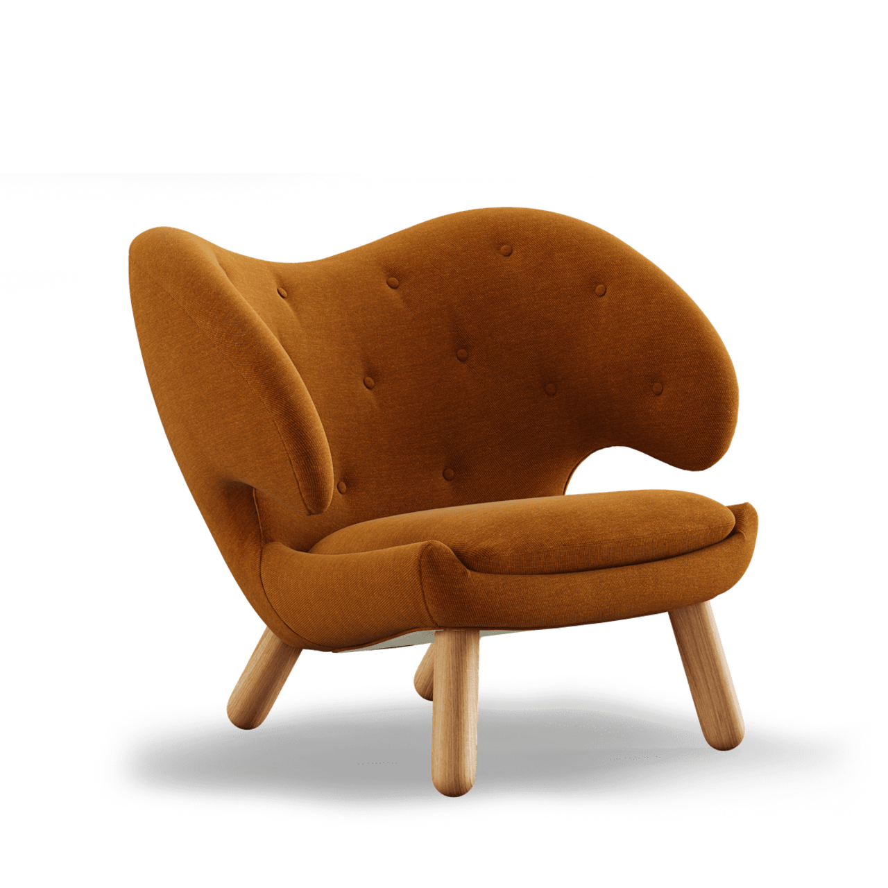 La silla Pelícano de Finn Juhl | Tela
