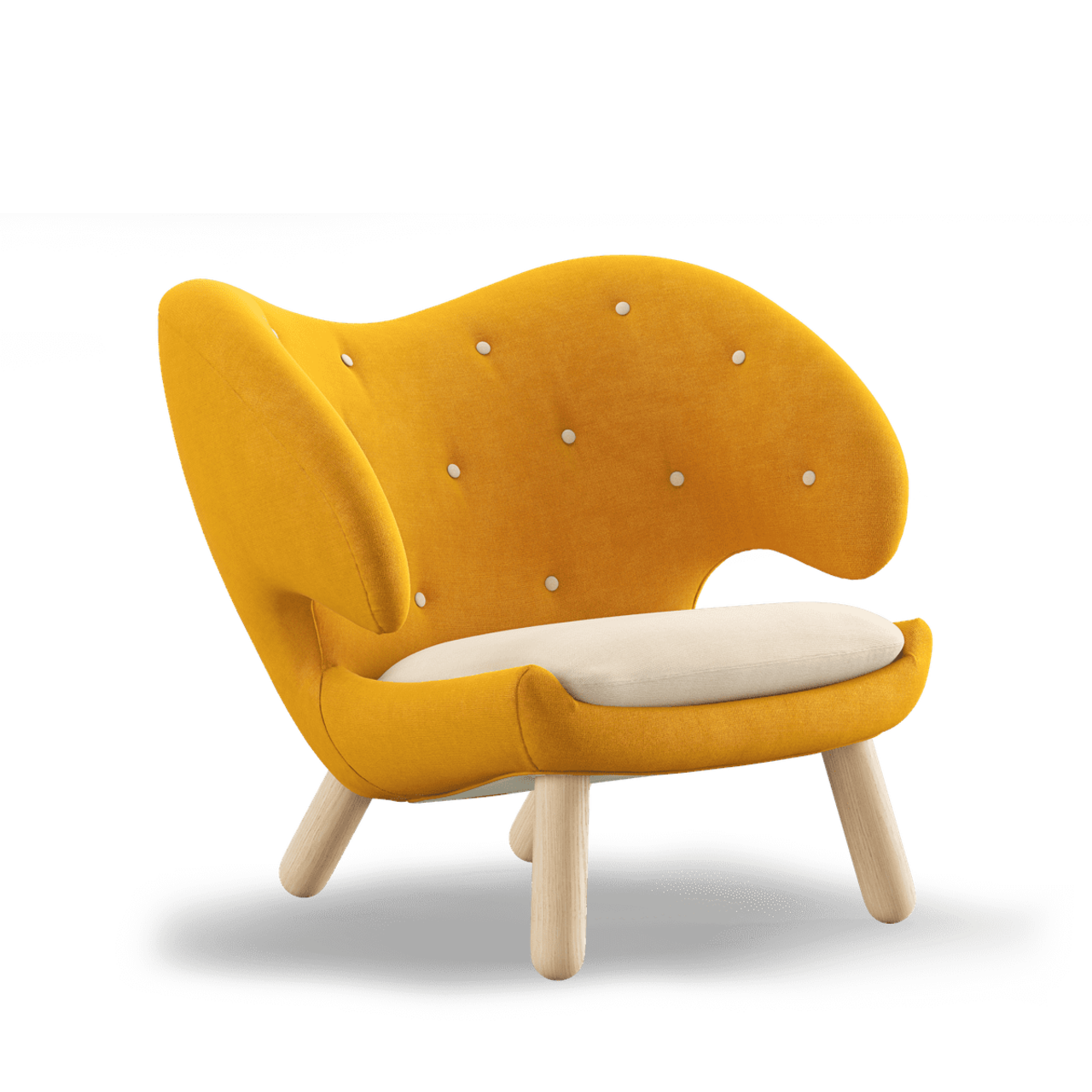 La silla Pelícano de Finn Juhl | Tela