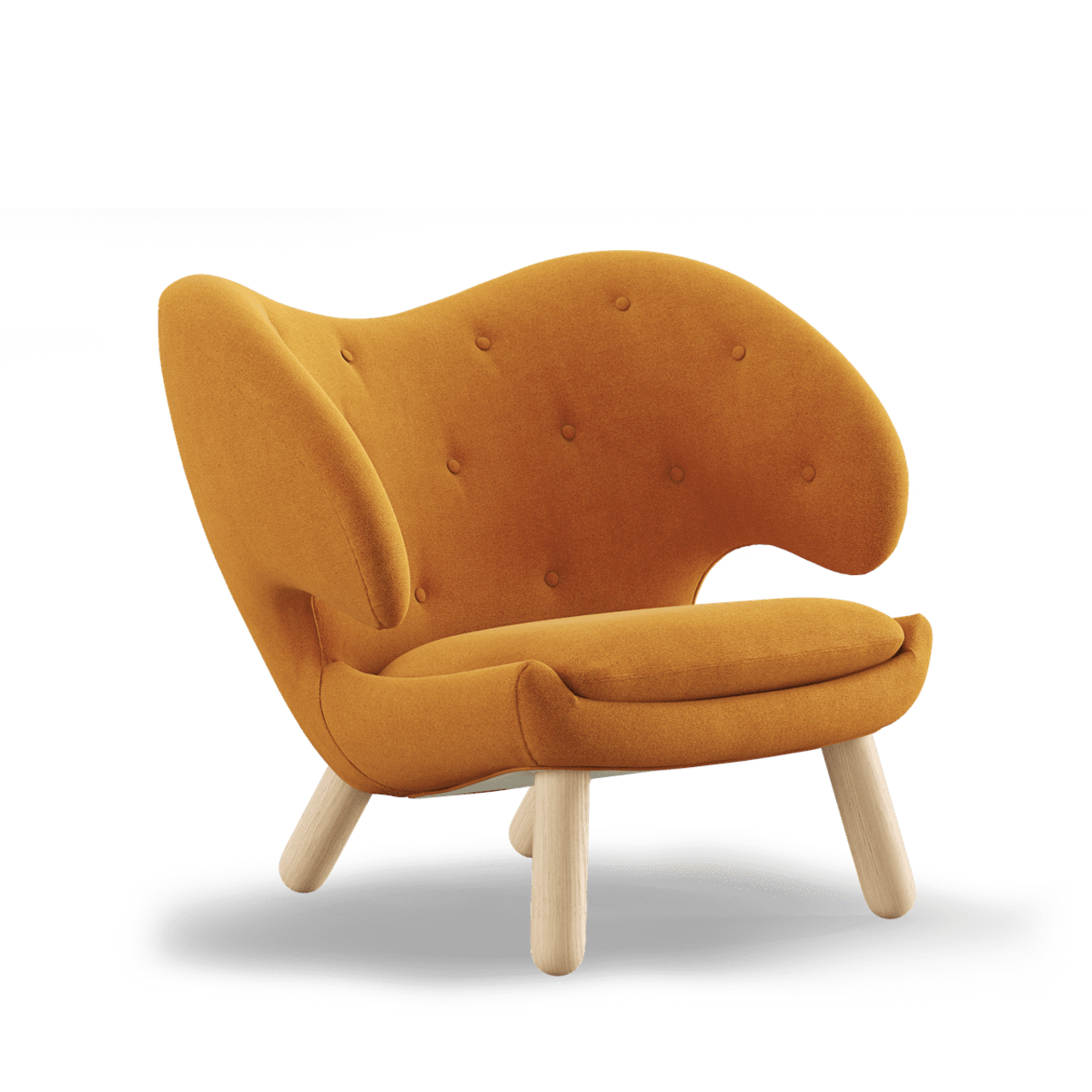 La silla Pelícano de Finn Juhl | Tela