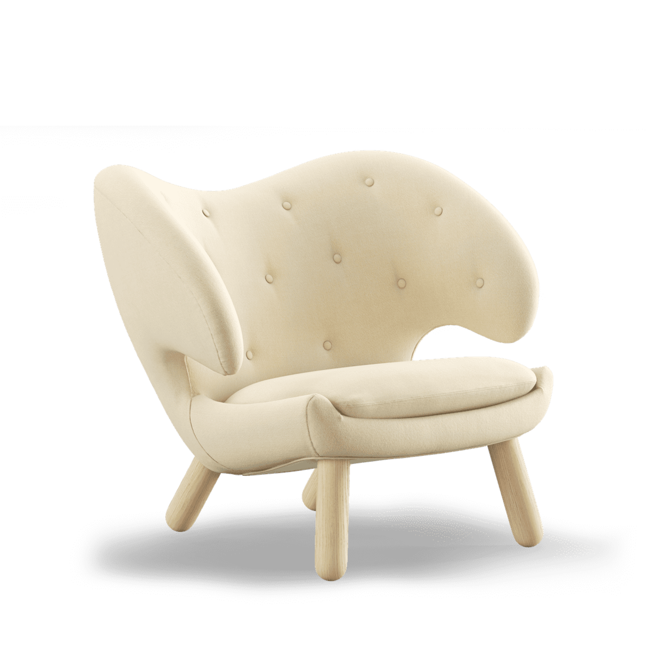 La silla Pelícano de Finn Juhl | Tela