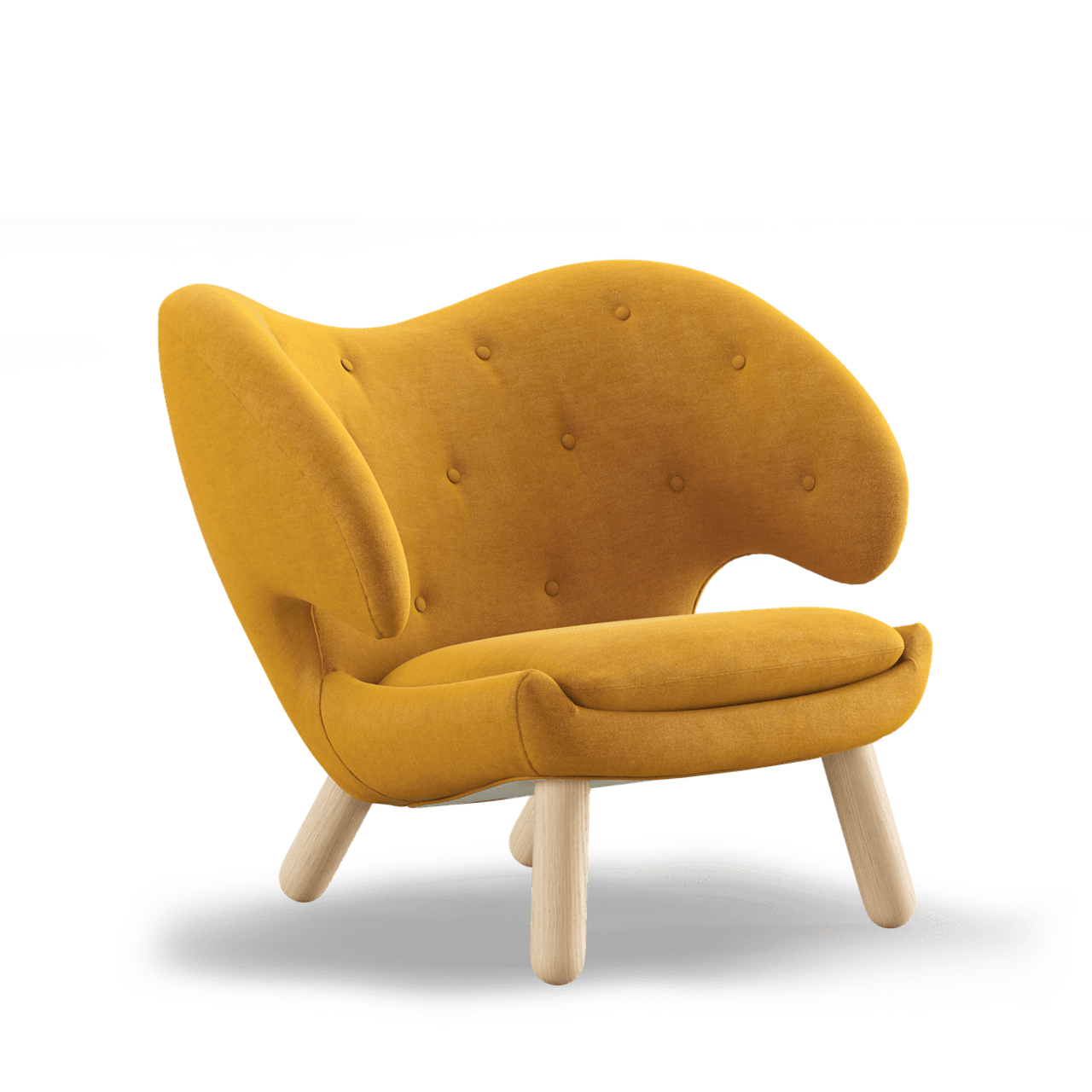 La silla Pelícano de Finn Juhl | Tela