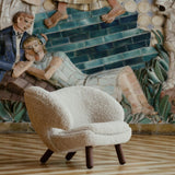 La silla Pelican de piel de oveja de Finn Juhl