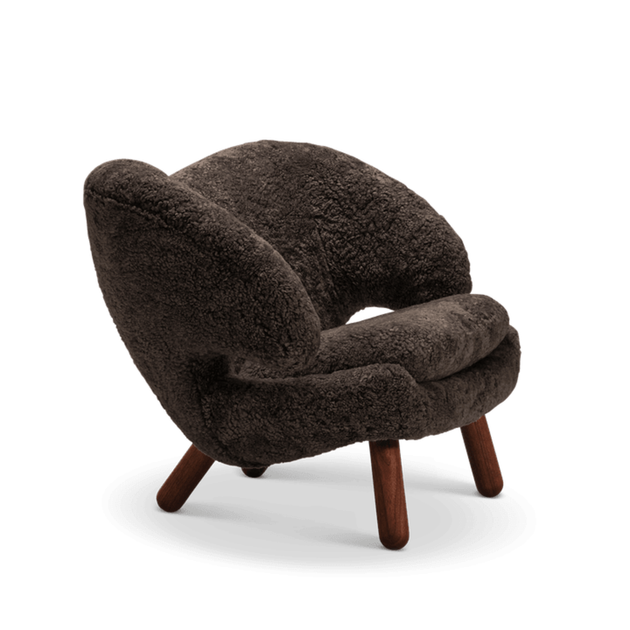 La silla Pelican de piel de oveja de Finn Juhl