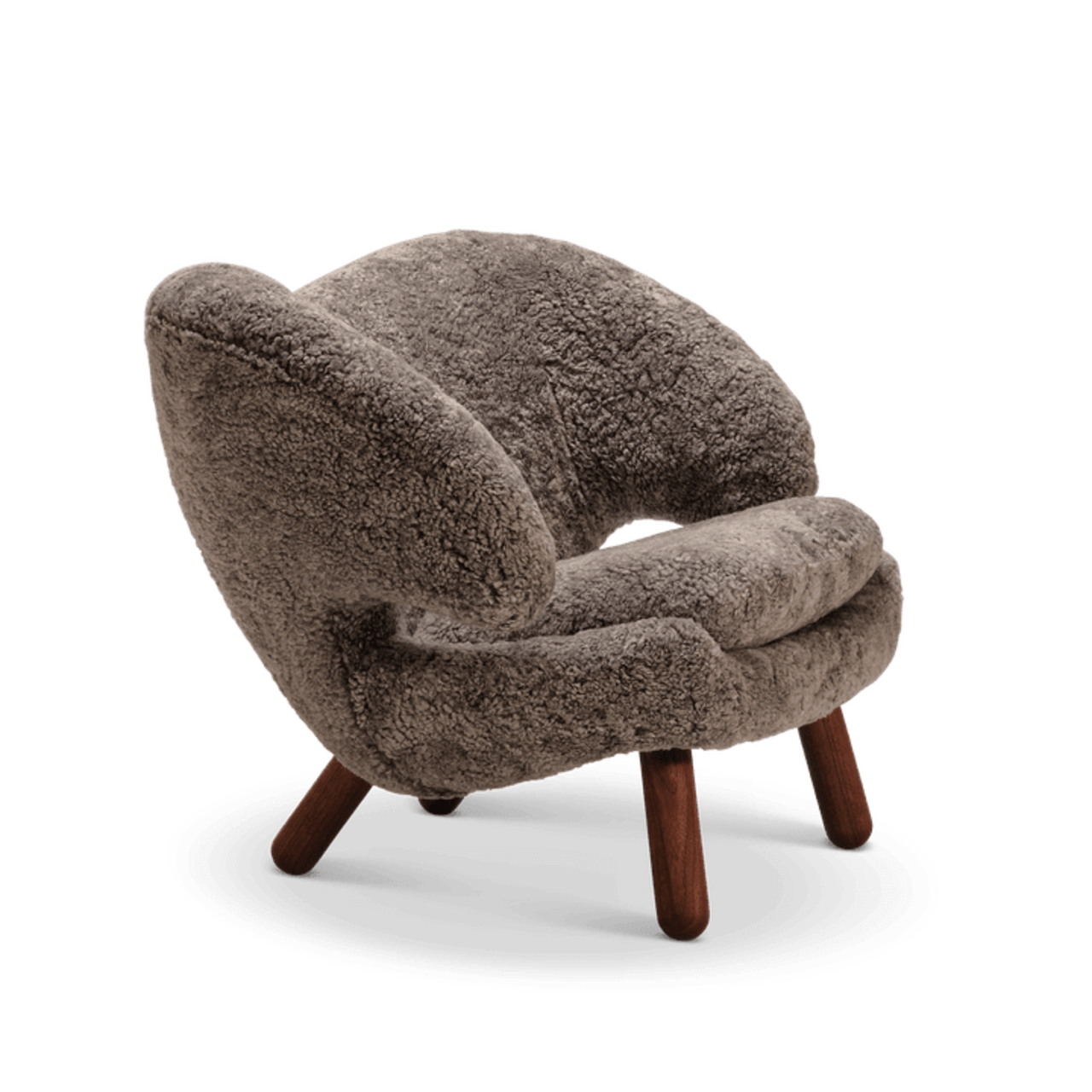 La silla Pelican de piel de oveja de Finn Juhl