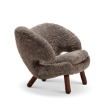 La silla Pelican de piel de oveja de Finn Juhl