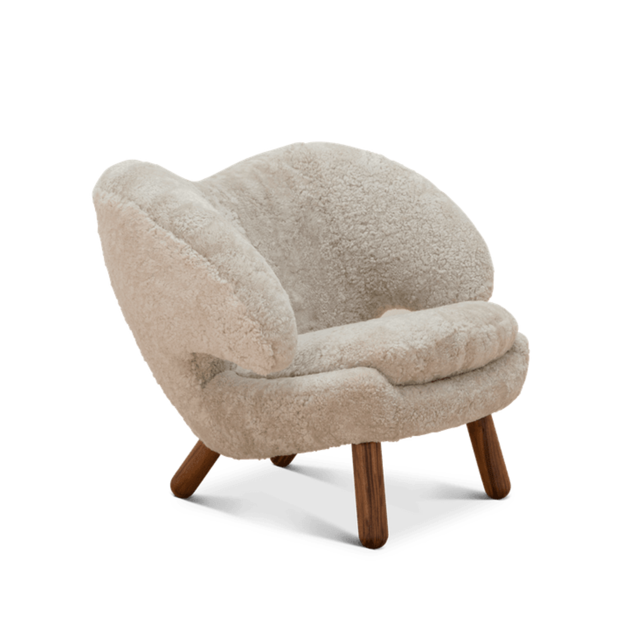 La silla Pelican de piel de oveja de Finn Juhl
