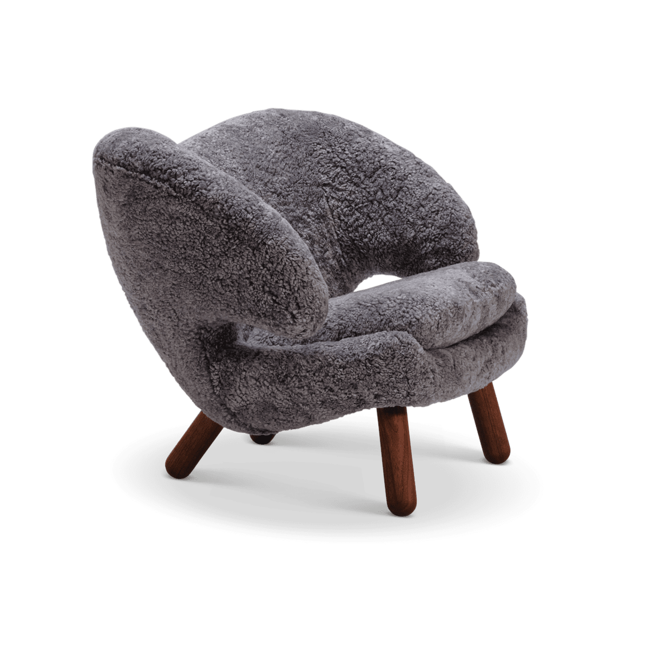 La silla Pelican de piel de oveja de Finn Juhl