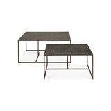Pentagon Nesting Coffee Table Set